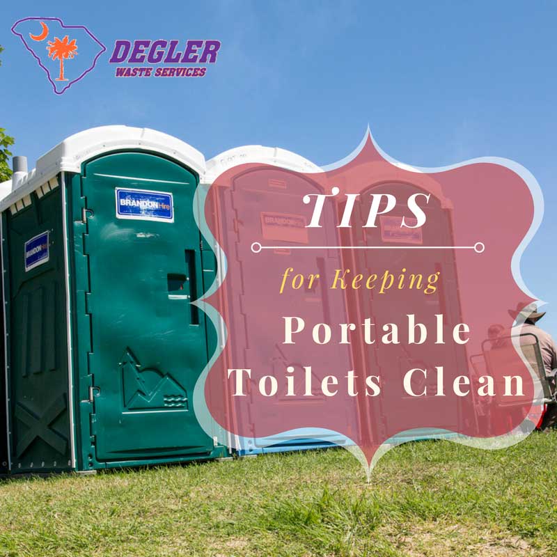 Tips for Keeping Portable Toilets Clean