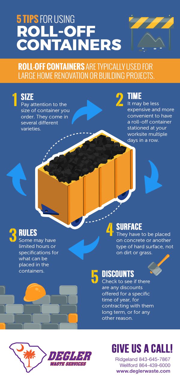 5 Tips for Using Roll-Off Containers
