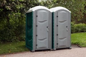 portable toilets 